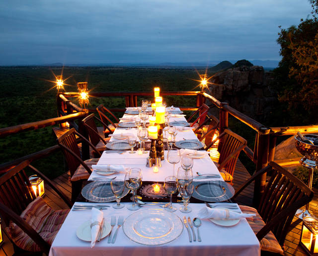 Deck in the Evening