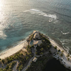 Necker Island - Bali Hi aerial