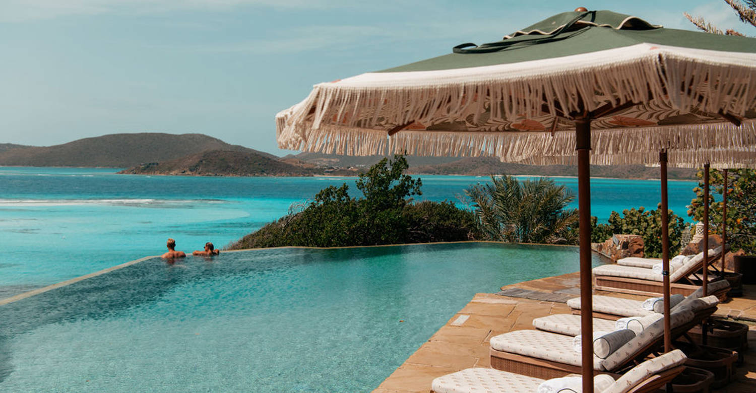 Necker Island Great House pool