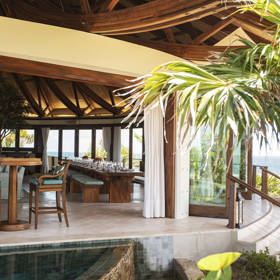 Necker Island - Elders Temple Dining