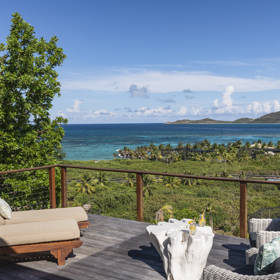 Necker Island - Temple Hi - Terrace