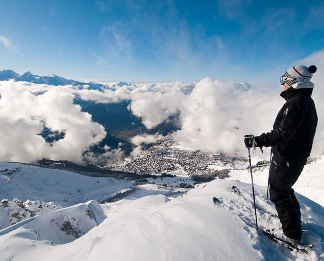 Skiing