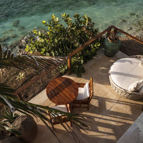 Necker Island - Bali Cliff Lower Terrace 1