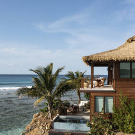 Necker Island - Bali Cliff Exterior