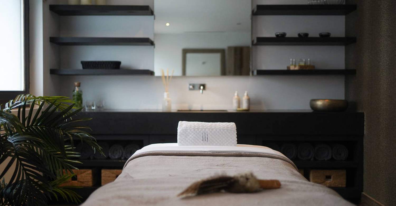 Spa treatment room at The Lodge 