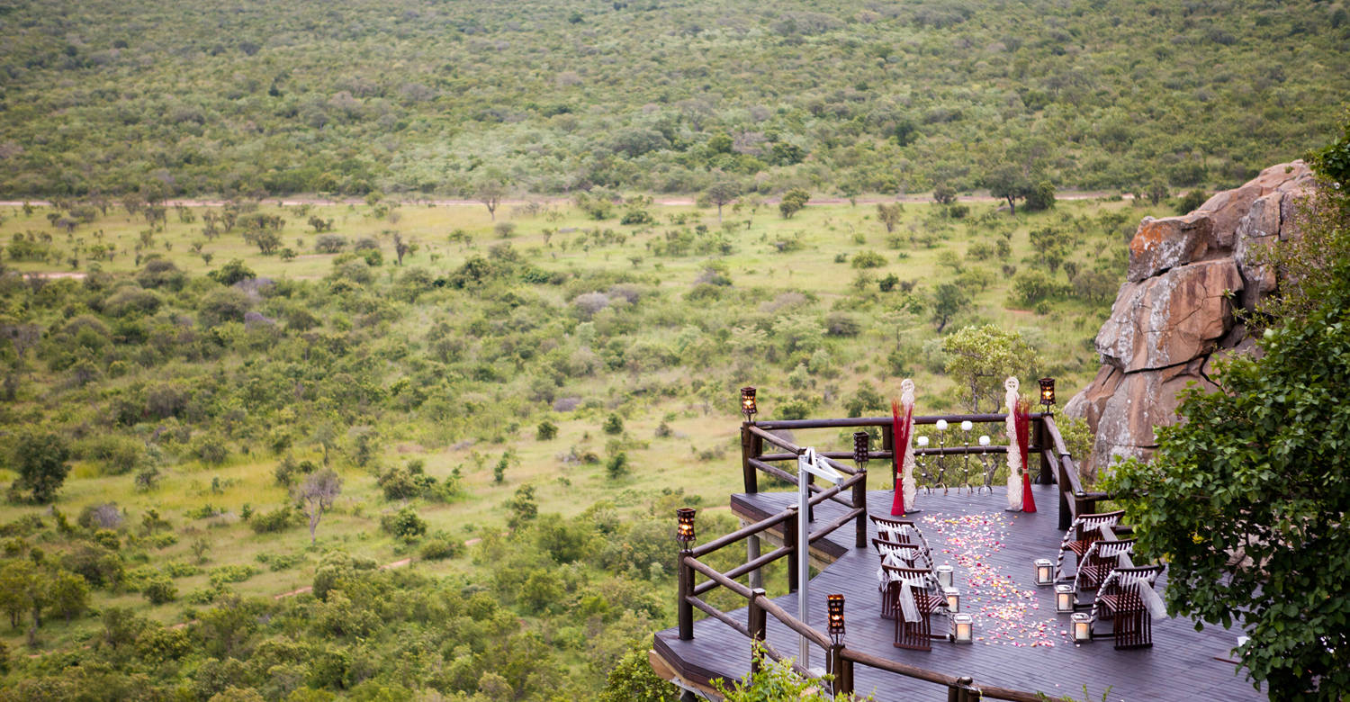 Ulusaba Wedding Ceremony Setup