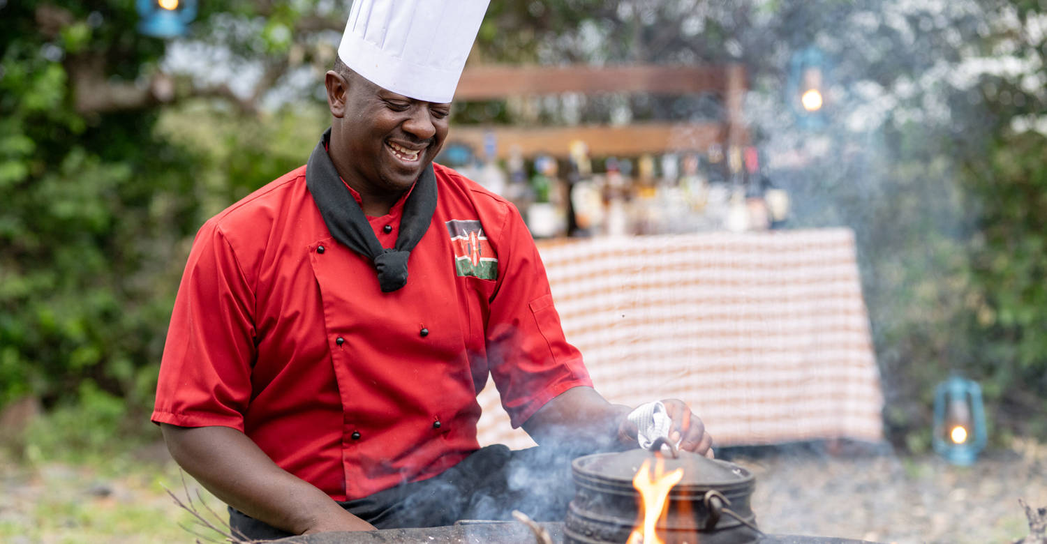  Mahali Mzuri bush dinner 