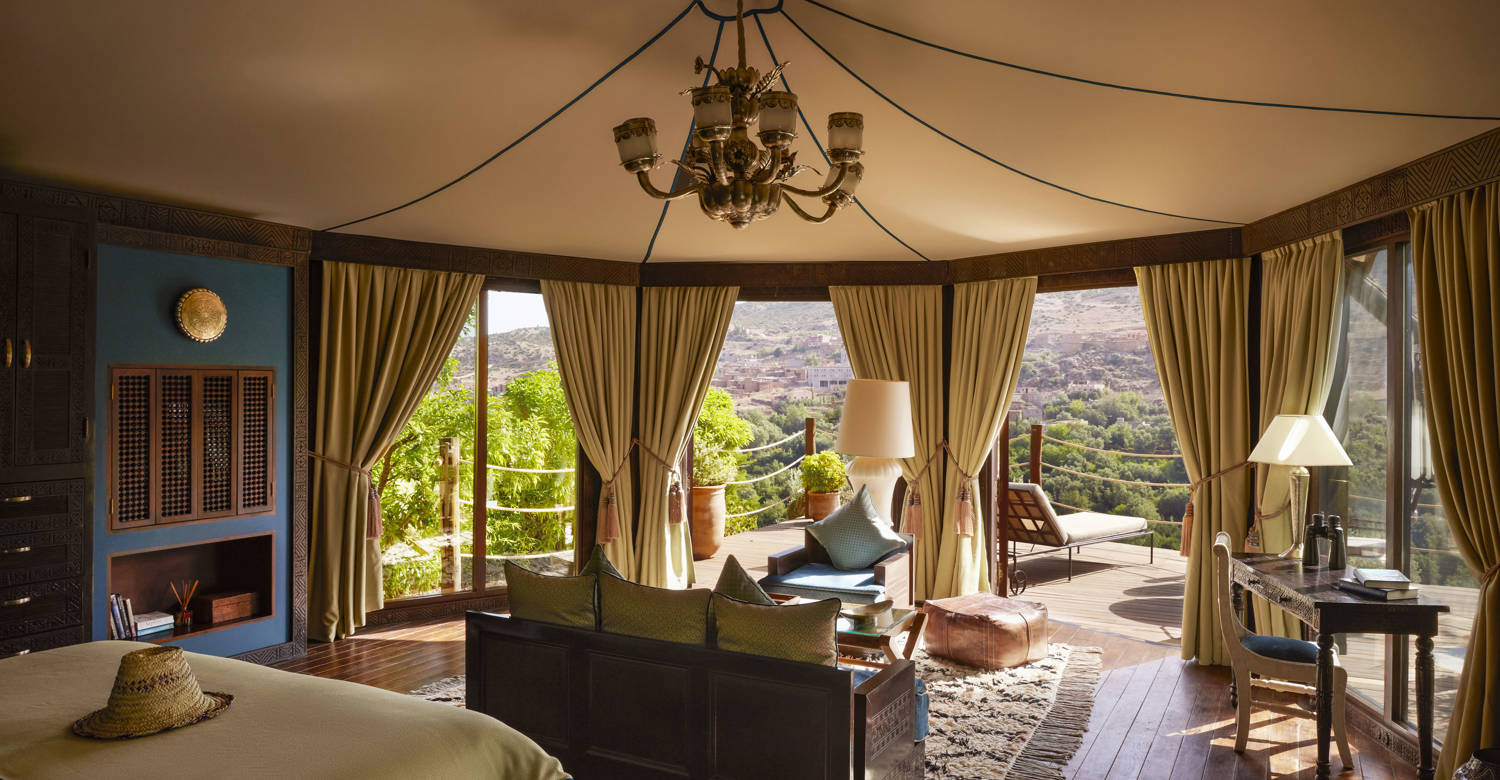 Kasbah Tamadot, Atlas Mountains, Morocco 