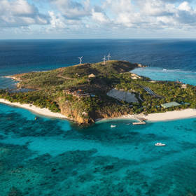 Necker Island - Aerial